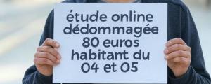 sondage online dédommagé Haute Alpes Stephenson Etude